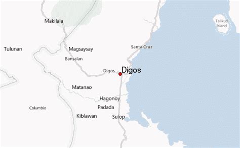 Hourly forecast for City of Digos, Philippines .